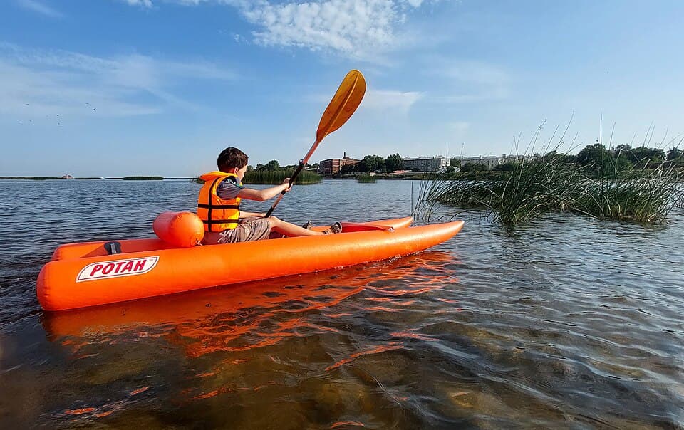 Tandem sea kayak